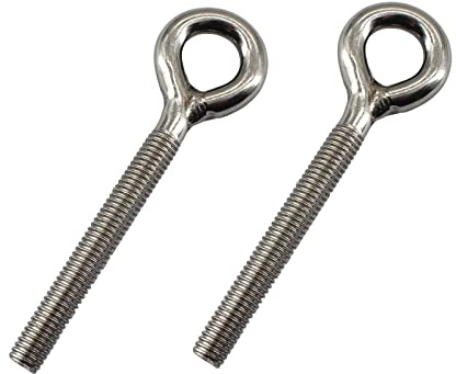 Bullone a occhiello M14 in acciaio inossidabile con gambo lungo filettato Rod Ringbolt ad anello chiuso