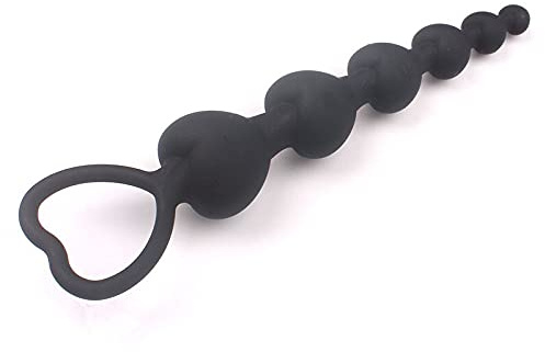 Plug anale Perline Palline anali morbide Butt Plug Palline anali Giocattoli Palline per adulti Stimolante del punto G in silicone Giocattoli del sesso per adulti (palle anali BL)