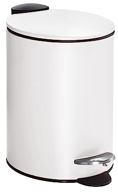 Kleine Wolke Kosmetikeimer SILENCE Weiß 3 Liter