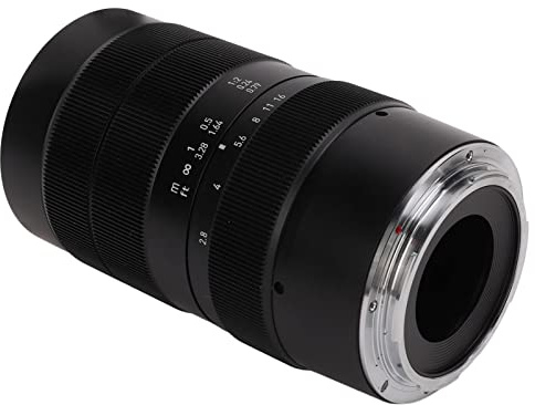 Objectif Macro à Double Grossissement 60mm F2.8, Objectif D'appareil Photo à Mise au Point Manuelle, Corps D'objectif en Alliage D'aluminium, MontureZ5 Z