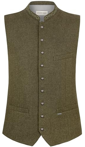 Stockerpoint Trachtenweste Devito lorbeer, 52