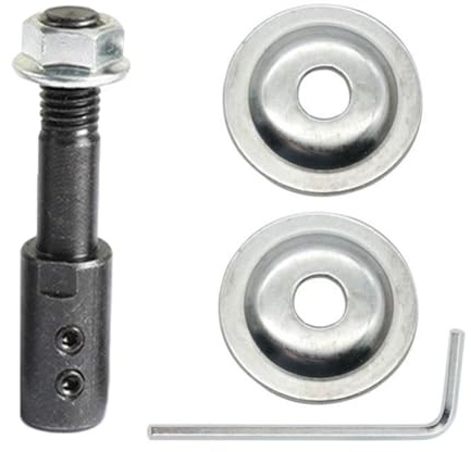 Adattatore per albero motore da 12 mm, per smerigliatrice da banco, estensore, per lucidatrice, levigatrice, lucidatura, mola di lucidatura