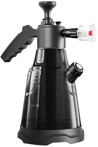 Spruzzatore schiumogeno per autolavaggio, spruzzatore manuale per autolavaggio, 2,3 l, spruzzatore manuale in schiuma a pressione per autolavaggio