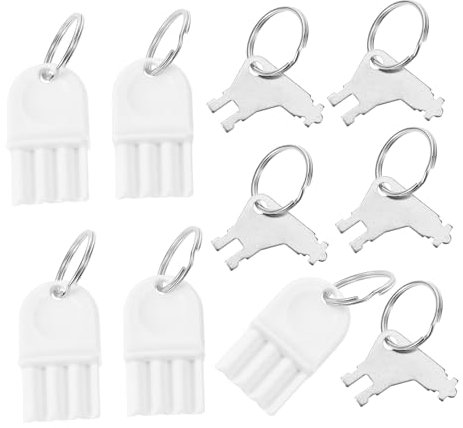 FIXOSHEE 5sätze Teiliges Schlüssel Für Toilettenpapier Und Papierhandtuchspender Ringen Robust Und Vielseitig Einsetzbar Für Gewerbliche Anwendungen