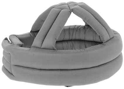 UKCOCO Elderly Protection Helmet for Fall Prevention, Breathable Cotton Safety Head Cap with Sponge Padding, Adult Headguard for Home Care and Outdoor Walking