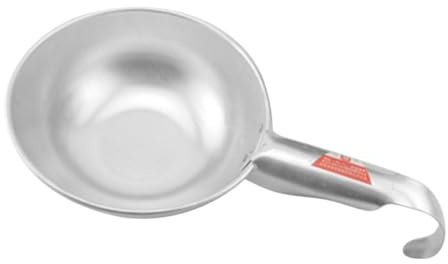 HEMOTON Mestolo per Acqua da Giardino Manico lungo Attrezzo per Irrigazione e Fertilizzazione Contenitore in Alluminio per Annaffiare le Piante e Usi da Bagno