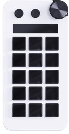 Xuanxi StreamDeck Visual Miniature Keyboards LCD Button Live Streaming Controller Game Programming Customizable Keypad PC Visual Keyboards