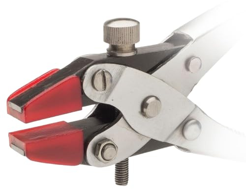 Adjustable Nylon Jaw, Parallel Action Flat Nose Pliers, 160 mm/ 16.5 cm, Jewelry Making Tool