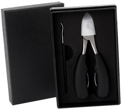 Cabilock Cortaúñas Profesional De Pedicura y Alicates Para Uñas Encarnadas, 1 Unidad, Tamaño Medio, Acero Inoxidable, Para Cuidado Personal y Uñas De Pies, Kit Básico Para Uso Doméstico