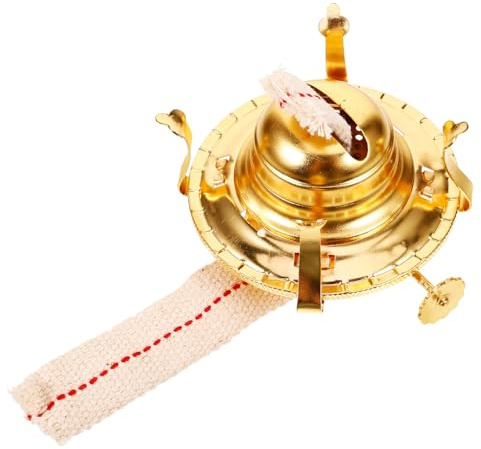 BESPORTBLE Support de Mèche et Régulateur pour Brûleur de Lampe à Pétrole Compatible Divers Modèles Anciens et Usage Prolongé