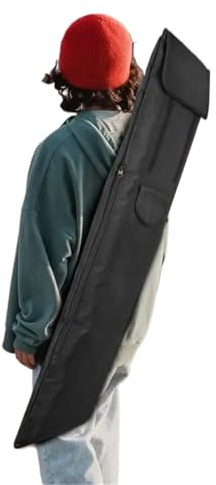 KHASCBNF Sac De Skateboard Etanche Sac à Dos for Longboard, Sac de Transport for Skateboard, Oxford 600D, Rangement for équipement avec Sangle réglable, for Hommes et Femmes