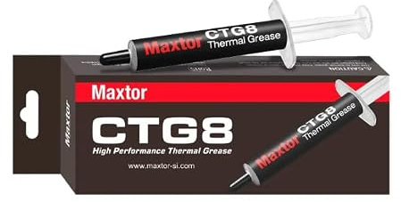 Générique CTG8 Pâte Thermique Haute Performance, Seringue 2g, 12,8 W/m·K, pour CPU et GPU Intel AMD
