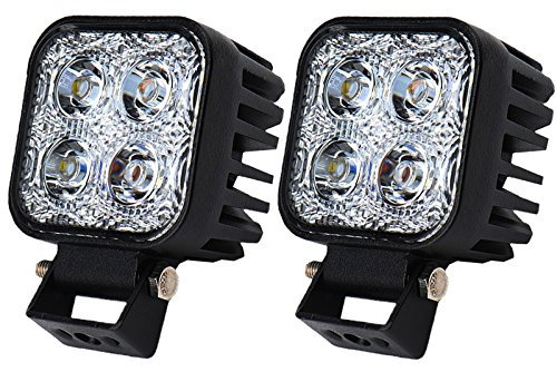 Greenmigo ALPHA DIMA 2X 12W LED Arbeitsscheinwerfer IP67 Offroad Lampe Scheinwerfer LED Arbeitslicht 12V 24V Zusatzscheinwerfer Rückfahrscheinwerfer