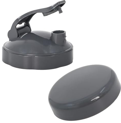Flip Top to-Go Lid Stay-Fresh Resealable Lids Compatible with Nutribullet Accessories, Cup Lids Compatible with Nutribullet 600W/900W Blender Juicer Replacement Part by Gekufa