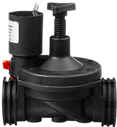 L'elettrovalvola da 1 24V con regolatore di portata per irrigazione residenziale e agricola, valvola di irrigazione di lavorare con alte portate senza erosione o deformazione del diaframma.