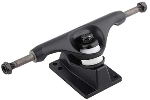 Aoutecen Skateboard-Teile, Schwarze Schraubhalterung aus Aluminiumlegierung, 2-teiliges Skateboard-Brücken-LKW-integriertes Design für Skating-Anfänger für den Sport