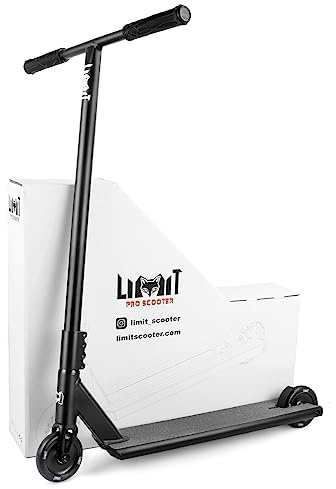Limit LMT71AZ Pro Street Scooters with Boxed Ends Best Freestyle BMX Stunt Scooter Perfect for Tall Adults and Teens Intermediate or Advanced Trick Scooter Riders.