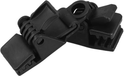 KOMBIUDA 2 Stück Hochleistungs-zeltklammern Winddichte Planenklammern Für Outdoor Camping Wandern Nylon-zeltbefestigungen Für Vordächer Markisen Picknicks