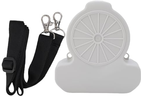 Pwshymi Estuche para Drones con Tapa a Prueba de Golpes, Transporte Conveniente para Fotografía Al Aire Material: Plástico con Correa (Gris)
