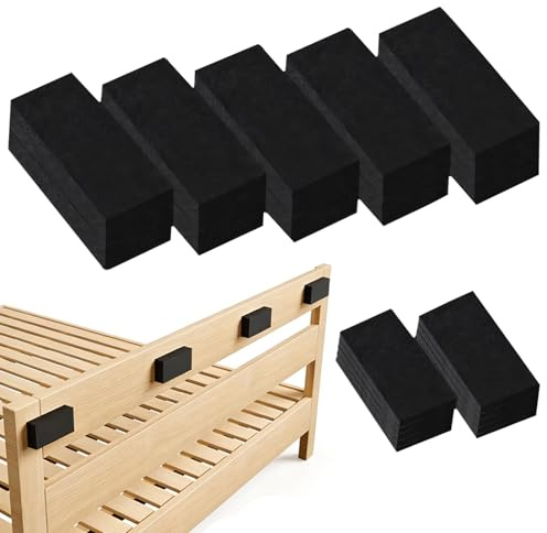 20 Stück Selbstklebend Wandschutz Bett Türgriff Schutz Kopfteil Stopper Eva Foam Abstandshalter Wand Wandpuffer Schaumstoff Ideal für Möbel und Geräte