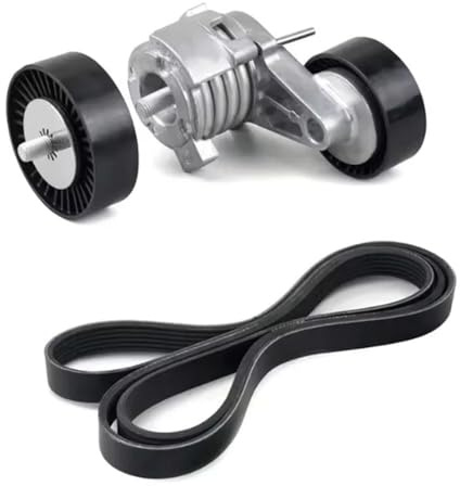 11287530314 11287628650 11287535860 Ensemble Tendeur Courroie D'entraînement Voiture Ensemble Chaîne Distribution 6PK1900 Pour E60 E90 E65 Courroie Distribution