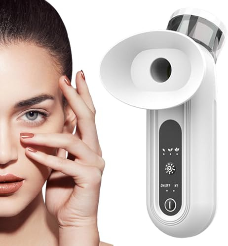Augendampfer – Wärme-Thermal-Wirkung, Sprühgerät mit Batterie 500 mAh, Kosmetik, Gesichtspflege, Mister Gesichtspflege aus hartem ABS | Luftbefeuchtungsartikel für Frauen & Männer
