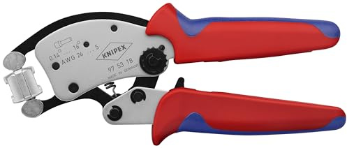 KNIPEX Tools 975318 - Pinza crimpatrice autoregolante Twistor16