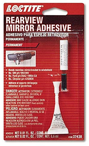 Loctite Rearview Mirror Adhesive Kit