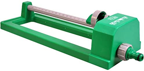 TRTO 1x Oscillating Sprinkler Grass Water Sprayer Garden Watering Equipment,Useful For Garden and Outdoor