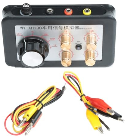 1 juego de simulador de señal automotriz de 12 V XH100 Sensor de temperatura de combustible de agua y sensor de presión para herramienta de diagnóstico de coche