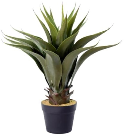 IRYZE Künstliche Pflanze Kunstbaum Künstlicher Baum Künstliche Pflanze, Simulierte Tropische Pflanzen, Kleine Kronenorchidee, Saftige Agave, Große Gladiole Künstliche Pflanzen Kunstpflanze