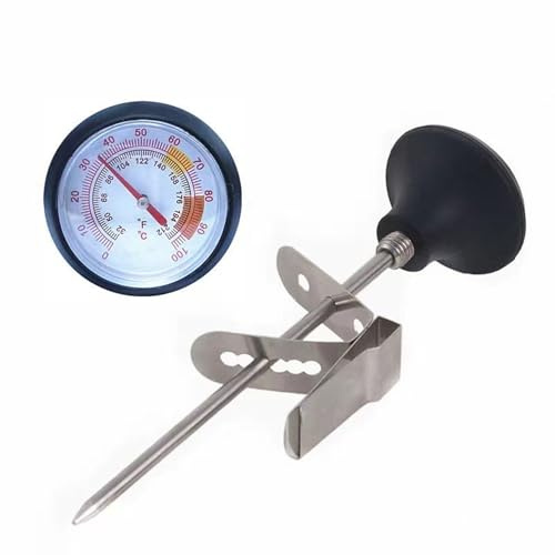 Milk Frothing Thermometer for Coffee Chocolate Cappuccino Frothy Milk Foam Stainless Steel Thermometer Latte Art Pen