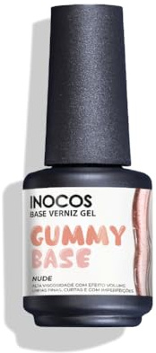 Inocos gummy base para uñas de gel nude