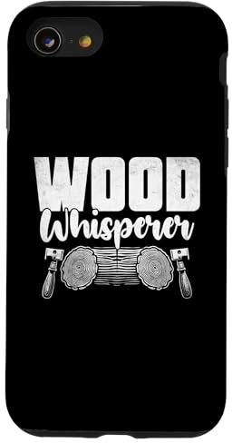 Coque pour iPhone SE (2020) / 7 / 8 Tour à bois Whisperer Tourneur à bois