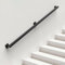 ONLT 360cm Main Courante - Kit Complet.Balustrades d'escalier en métal intérieur et extérieur, Balustrade Garde Corps terrasse Rampe escalier pour Personnes âgées, Enfants