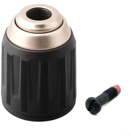 ZWEquipint Mandrin de perceuse sans clé de 3,5 cm de rechange, pour DHP484 DDF484 DDF446 DDF482 BHP452 BDF453 BDF452, accessoire pour outil de changement en plastique et métal