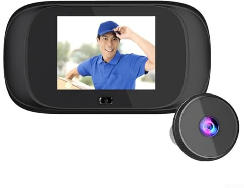 Digitaler Türspion 2,8 Zoll LCD Gucklochkamera mit Nachtsicht und 100° Weitwinkelobjektiv, kompatibel mit 35-110 mm Türstärke