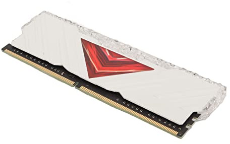 LUCKDANO DDR4 3600MHz RAM 28800 Ancho de Banda 18-22-22-42 CL 1.35V Memoria RGB para PC de Escritorio con Enchufe y Reproducir Fácilmente la Disipación de Calor de la Carcasa de Metal (8GB)