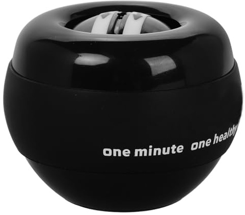 TEMPNAP Compact Gyroscopic Hand Exercise Ball for Grip Strength Training Plastic Wrist and Forearm Strengthener Portable Tool for Relief and Finger Resistance Workouts