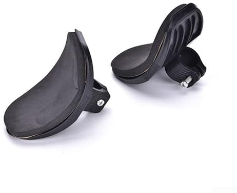 Gdfnmogo For Aero Rest Handlebar for Road Plus Mountain Bikes - Aluminum Alloy for Triathlon for Bars Having Sponge 40cm Length 22.6 Through 25.4mm Clamp Diame