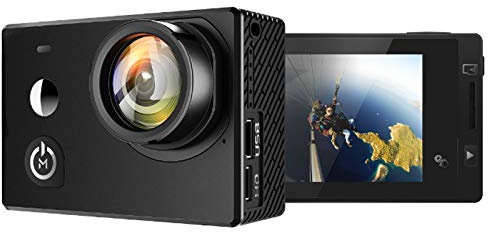 0℃ Outdoor Macchina Fotografica Subacquea, Fotocamera Subacquea Digitale 12MP Full HD 4K, Fotocamera Impermeabile da 2 IPS 30M Anti-Shake con Time Lapse e Registrazione in Loop