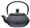 La Cafetière Théière japonaise en fonte 600 ml avec panier infuseur, 3 tasses (noir)