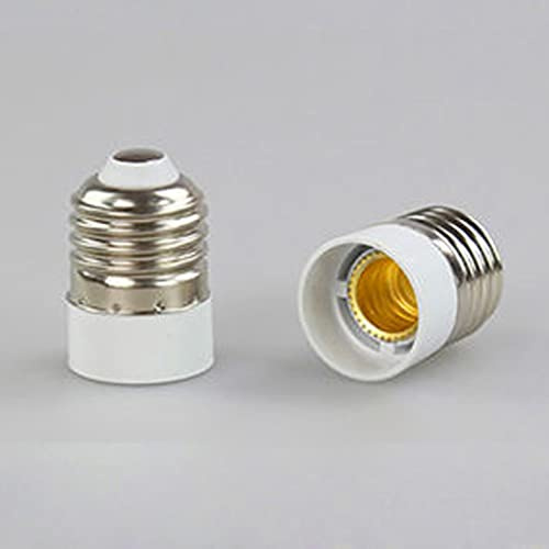 YSJJZRL E14/E27/B22/GU10/G24/E40, Extender für Lampenhalter (2 Stück, E27 bis E14)