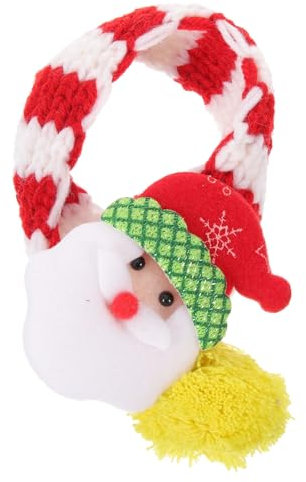 Amosfun Weihnachtsschal Für Haustiere Schal Für Hunde Und Katzen Dekoschal Für Weihnachten Partys Und Fotoshootings Aus Strickstoff Gefertigt