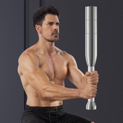 ZXSYYDS Indian Clubs Für Das Training, Verstellbare Keulenhantel Aus Stahl Für Griff- Und Unterarmkrafttraining, Professionell Für Ganzkörpertraining, Rehabilitation, Verbessert Den Griff,4-8kg