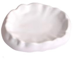 zaoalife Piatto di gioielli in gesso, vassoio per gioielli, vassoio da bagno per bagno, piatto portaoggetti per bracciali, per orecchini, collane, candele, sapone, accessori fotografici