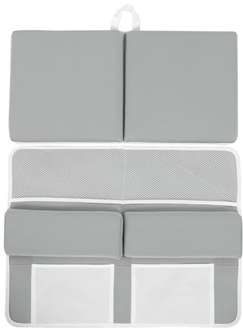 JOINPAYA Kniebank Für Die Badewanne Mit Ellenbogenpolster Gepolsterte Kniematte Für Eltern Beim Babybaden Schnell Trocknendes Badewannenpolster 55.00 X 42.00 X 4.00 Cm