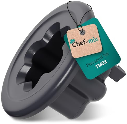 Chef-Mix Recambio Embrague Motor para TM31 Embrague del Motor Embrague Insertar Piñón de Accionamiento para el Procesador de Alimentos Thermоmix TM31 Piezas de Repuesto y Accesorios Thermоmix TM31