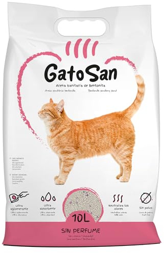 GatoSan Arena para Gatos de Bentonita (10 l)
