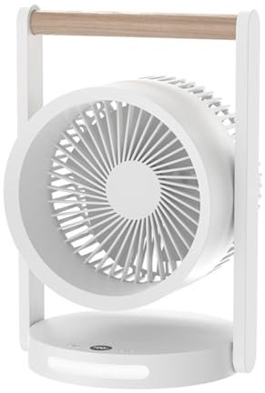 RETUOLWAG Ventilatore da tavolo ricaricabile USB Ventilatore di raffreddamento multifunzionale Ventilatore da tavolo Piccolo ventilatore da tavolo Adatto per ufficio e casa